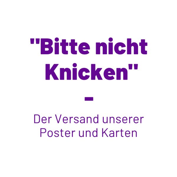 Versand unserer Poster und Karten Titelbild