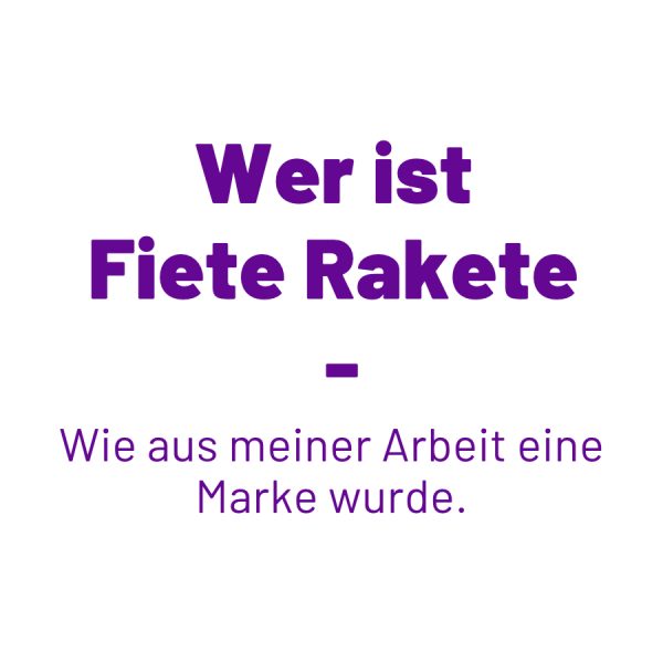 Wer ist Fiete Rakete Titelbild